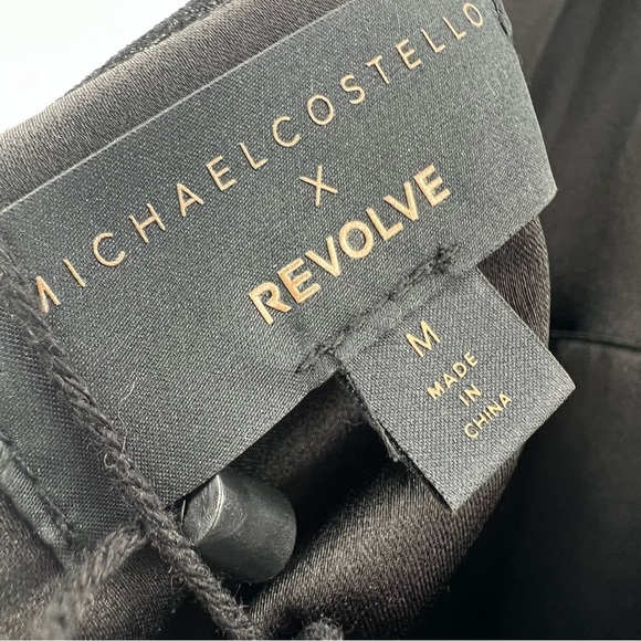 Michael Costello x Revolve NWT Ariana Mini Dress in Black size Medium - Picture 5 of 7